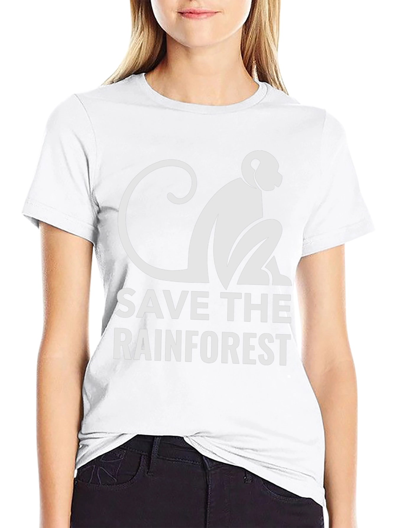 Save The Rainforest Monkey T-Shirt