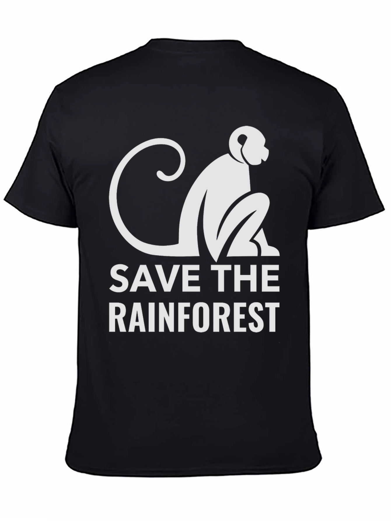 Save The Rainforest Monkey T-Shirt