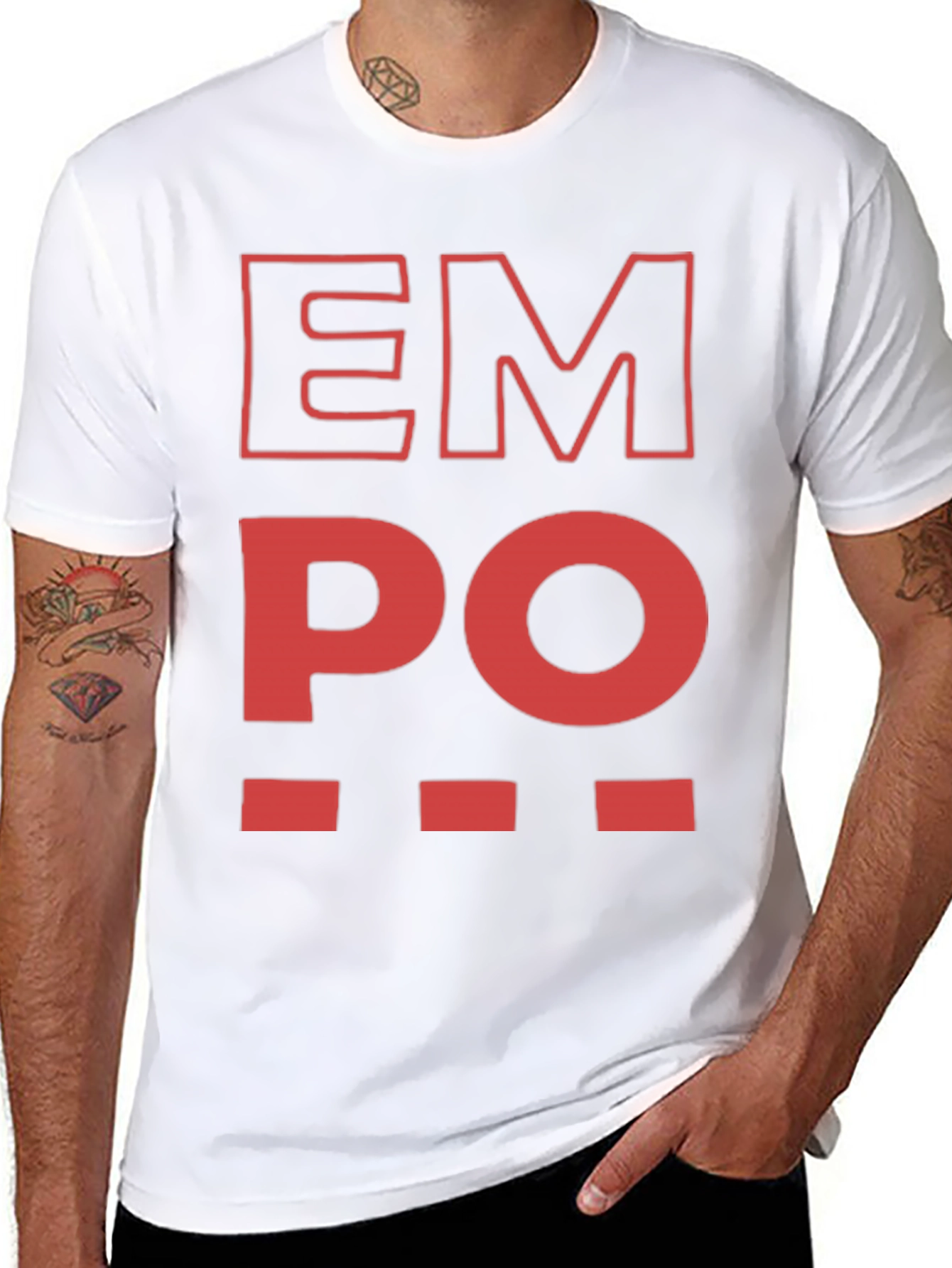 Empo T-Shirt - Trendy Graphic Tee - Casual Wear