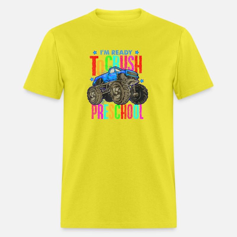 Ready To Crush Preschool Monster Truck Back To