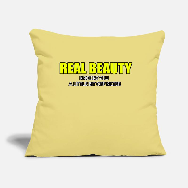 REAL BEAUTY KNOCKS YOU A LITTLE BIT OFF KILTER