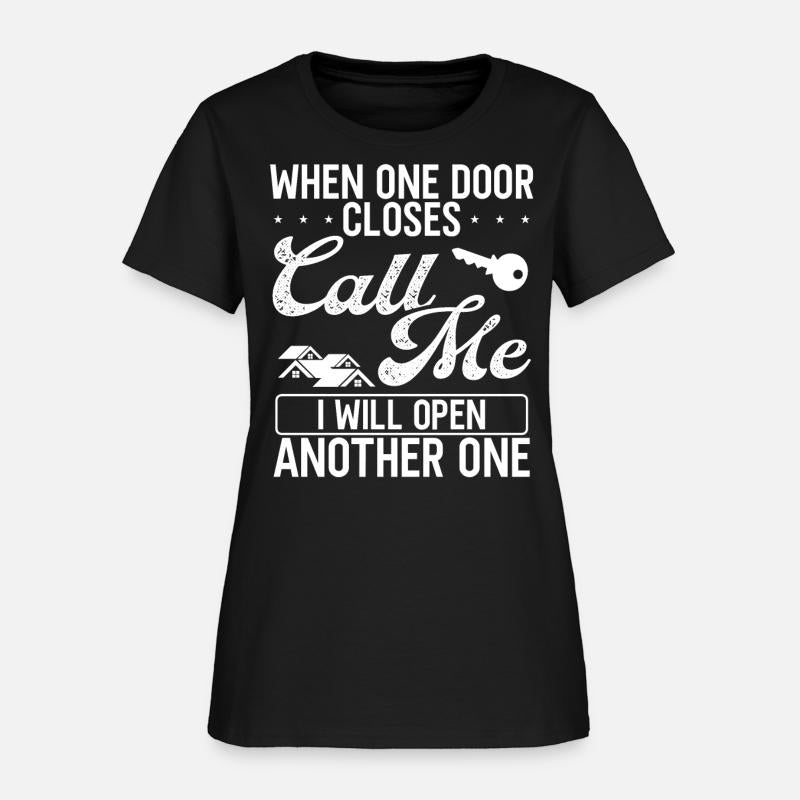 Real Estate Agent When one door closes call me