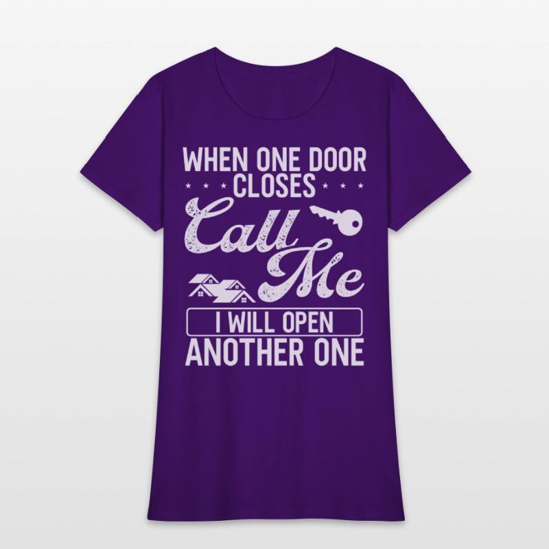 Real Estate Agent When one door closes call me