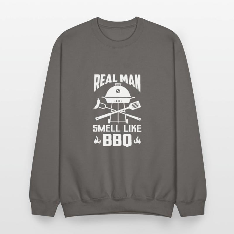 Real Man Smell Like BBQ Smoker Barbecue Grilling