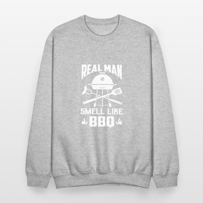 Real Man Smell Like BBQ Smoker Barbecue Grilling