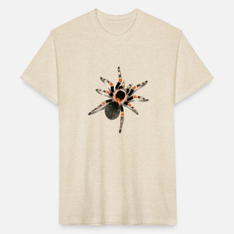 Realistic Red Knee Tarantula