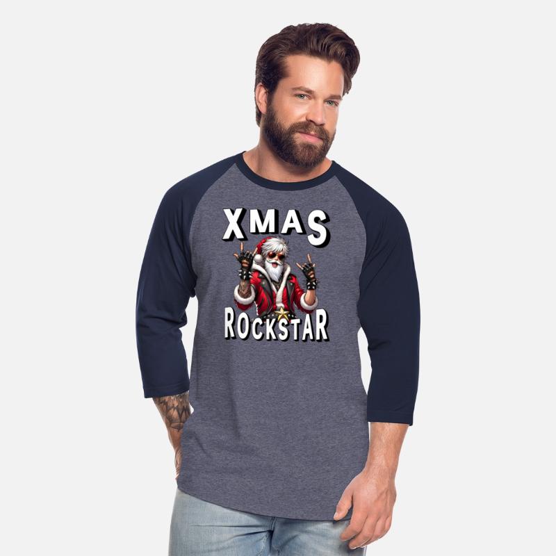 Rebel Rockstar Santa - Edgy Holiday Design