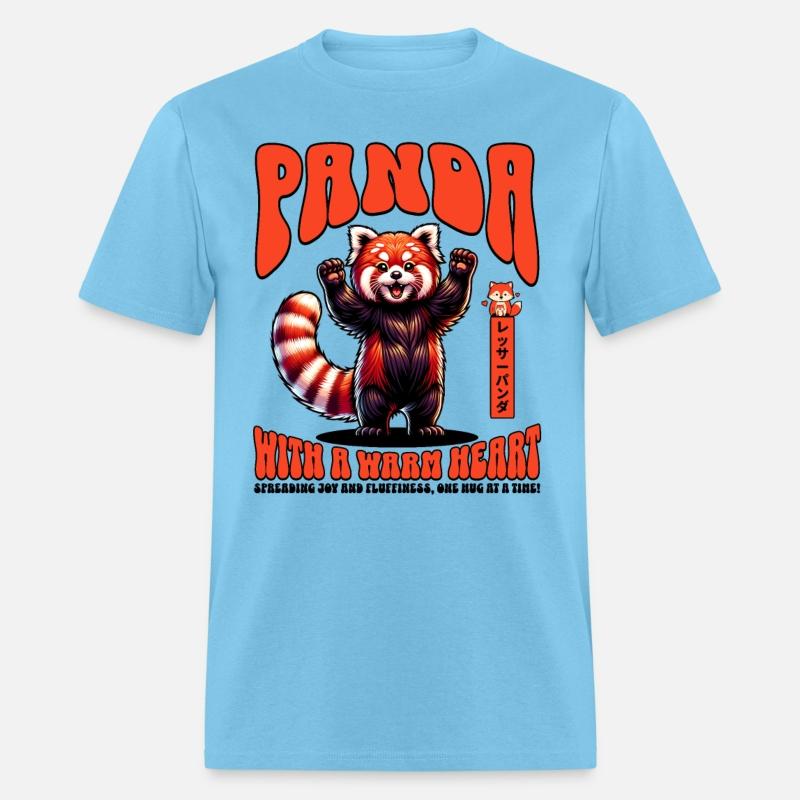 Red Panda with a Warm Heart Cute Bear