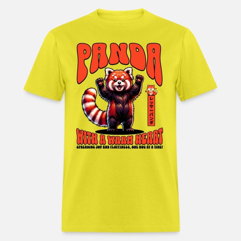 Red Panda with a Warm Heart Cute Bear