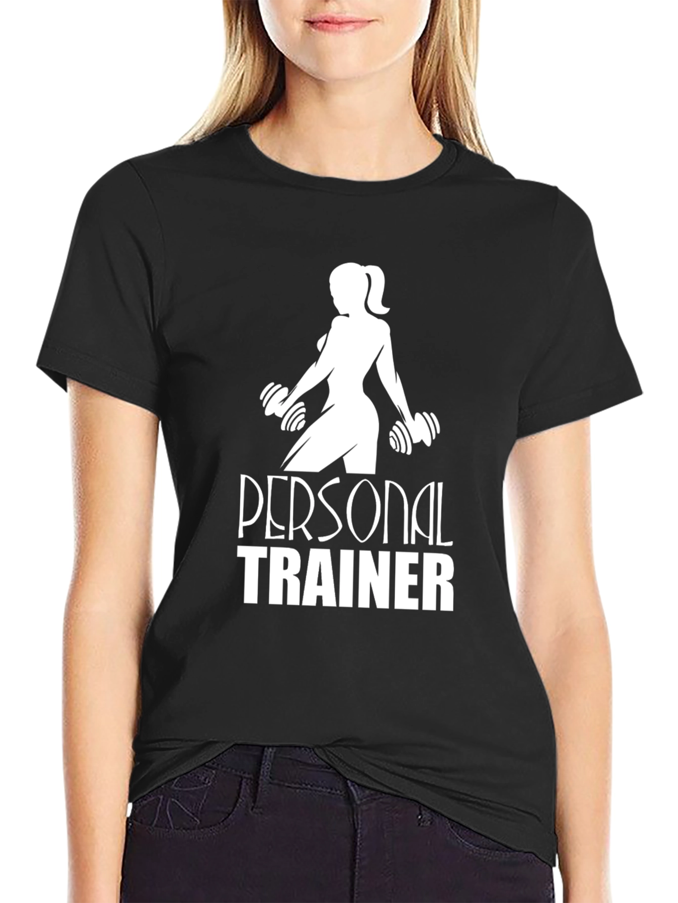 Personal Trainer Black T-Shirt - Fitness Apparel