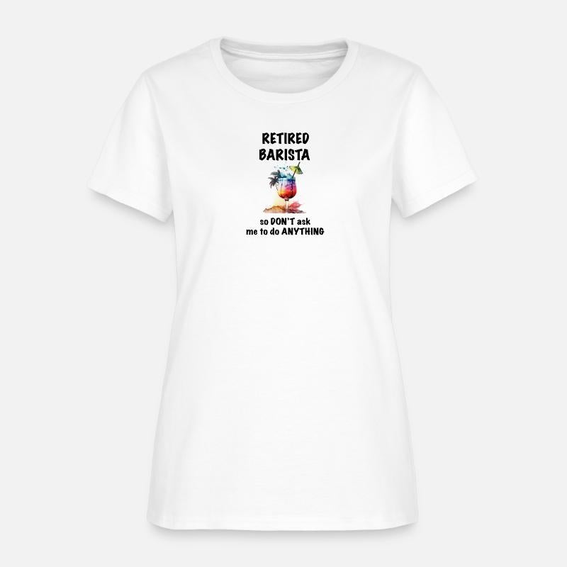 Retired Barista Vacation Tropical Cocktail