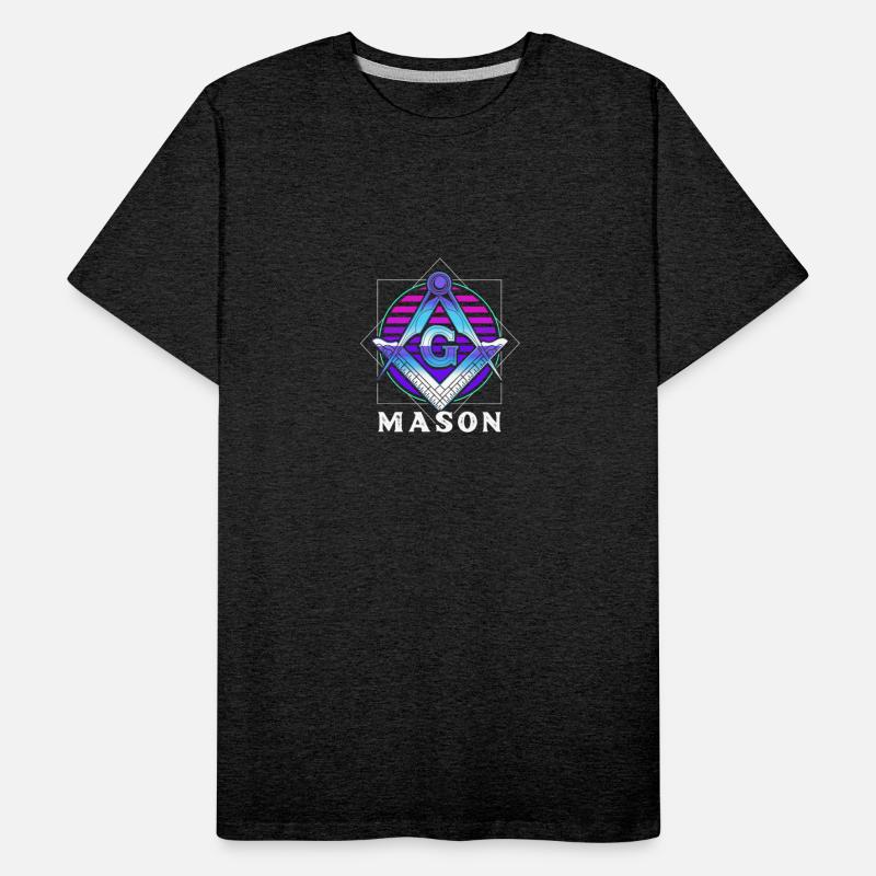 Retro Colorful Free Mason Symbol Free Masonic
