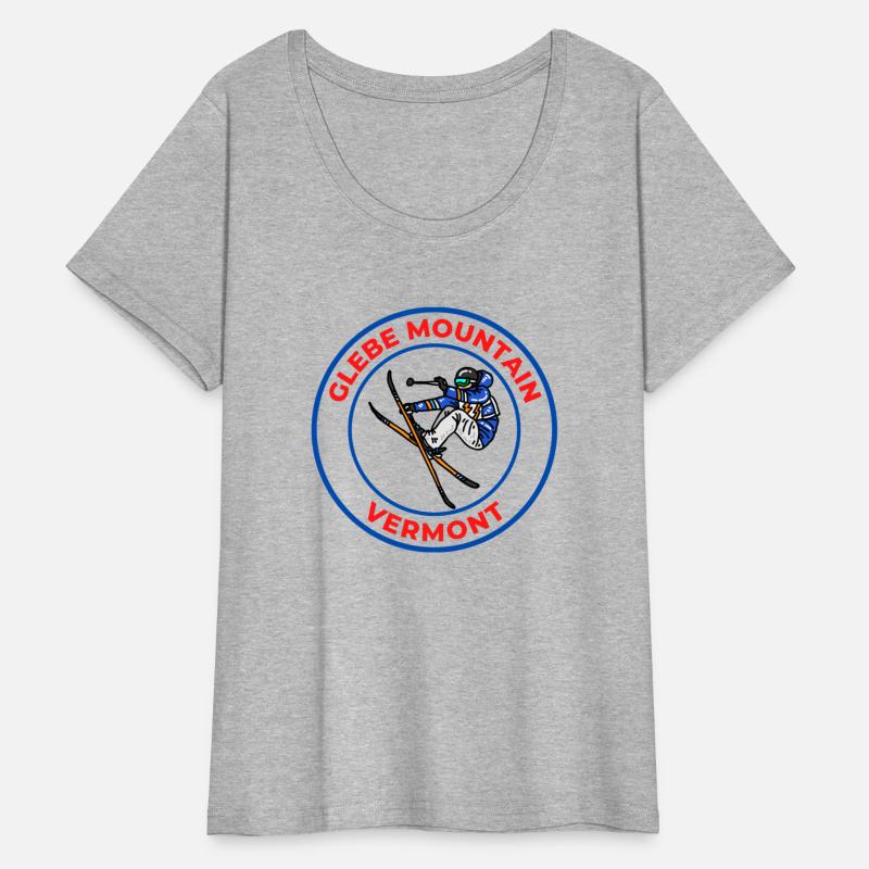 Retro Cool Skiing Glebe Mountain Vermont Souvenir