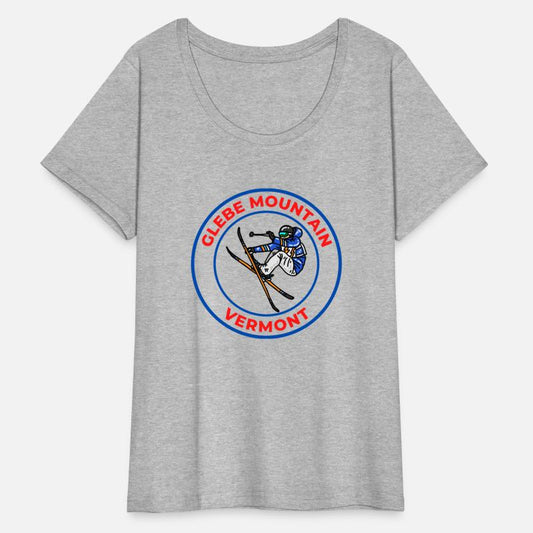 Retro Cool Skiing Glebe Mountain Vermont Souvenir