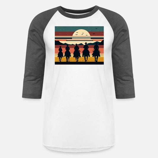 Retro Cowboys in the Sunset Tee
