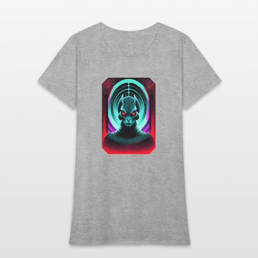 Retro Sci-Fi Reptilian Design Shirt v2