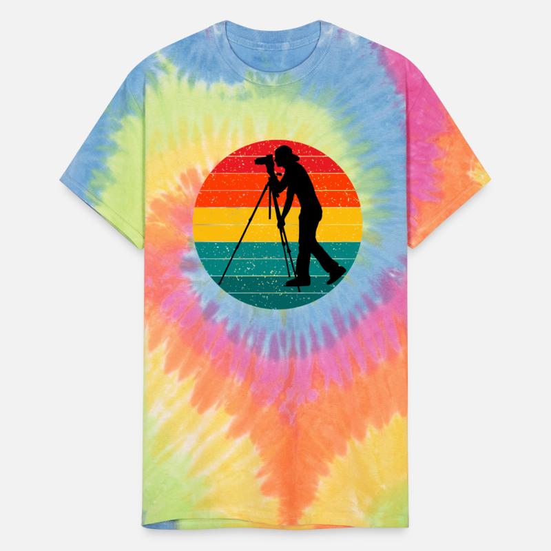 Retro vintage photographer girl, photography lover