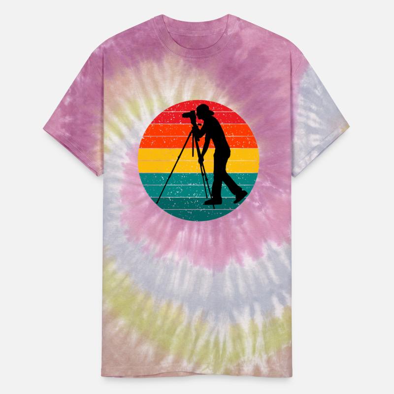 Retro vintage photographer girl, photography lover