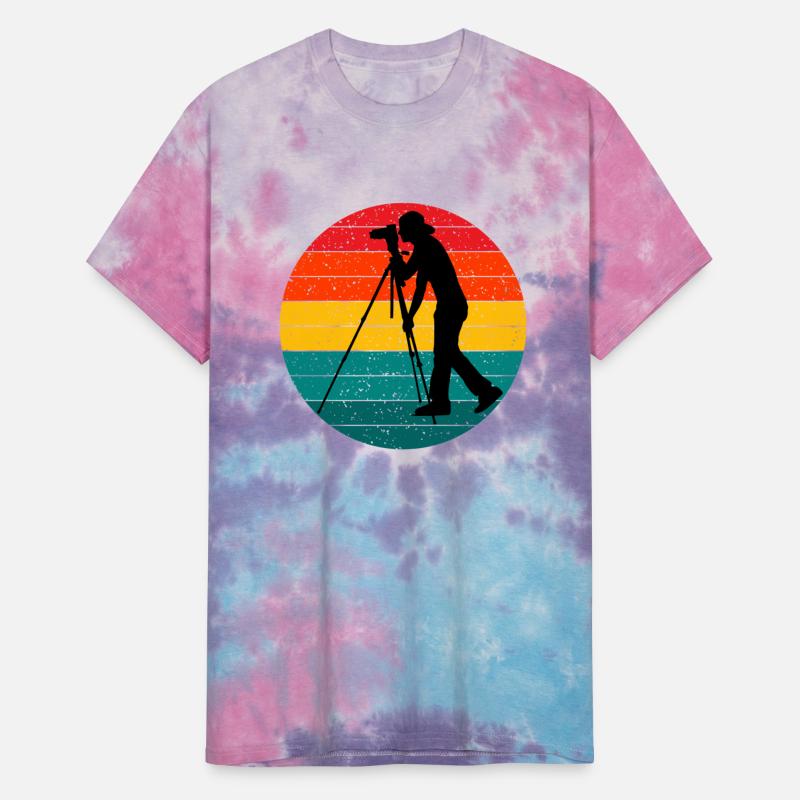 Retro vintage photographer girl, photography lover