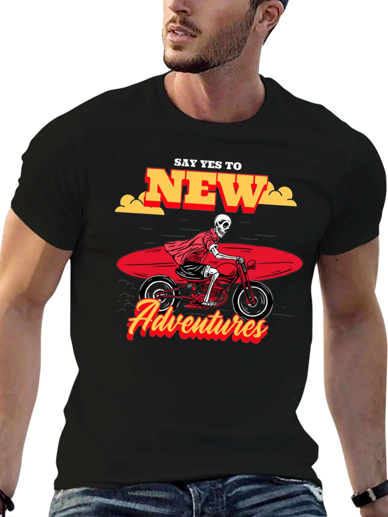Adventure Seeker Black T-Shirt