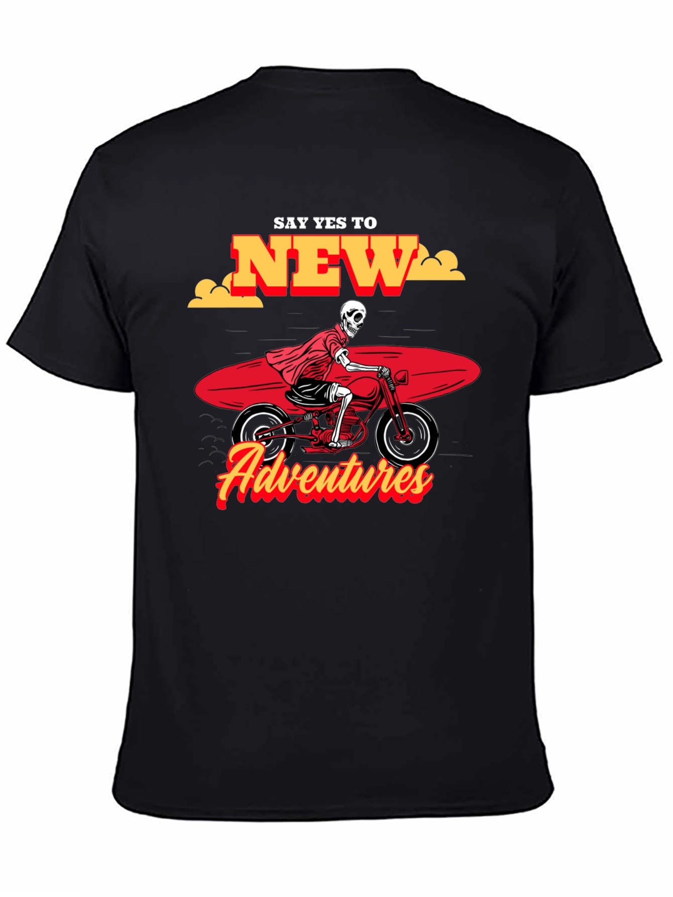 Adventure Seeker Black T-Shirt