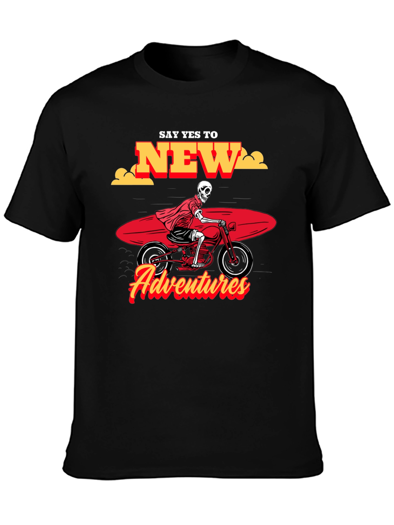 Adventure Seeker Black T-Shirt
