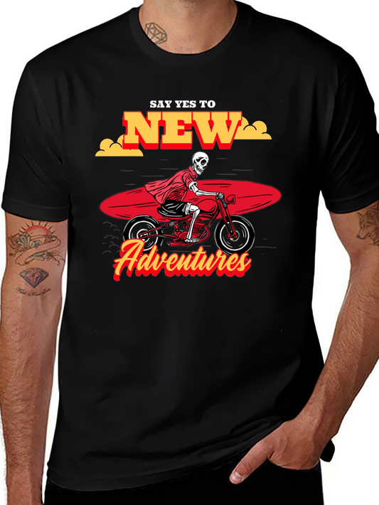 Adventure Seeker Black T-Shirt