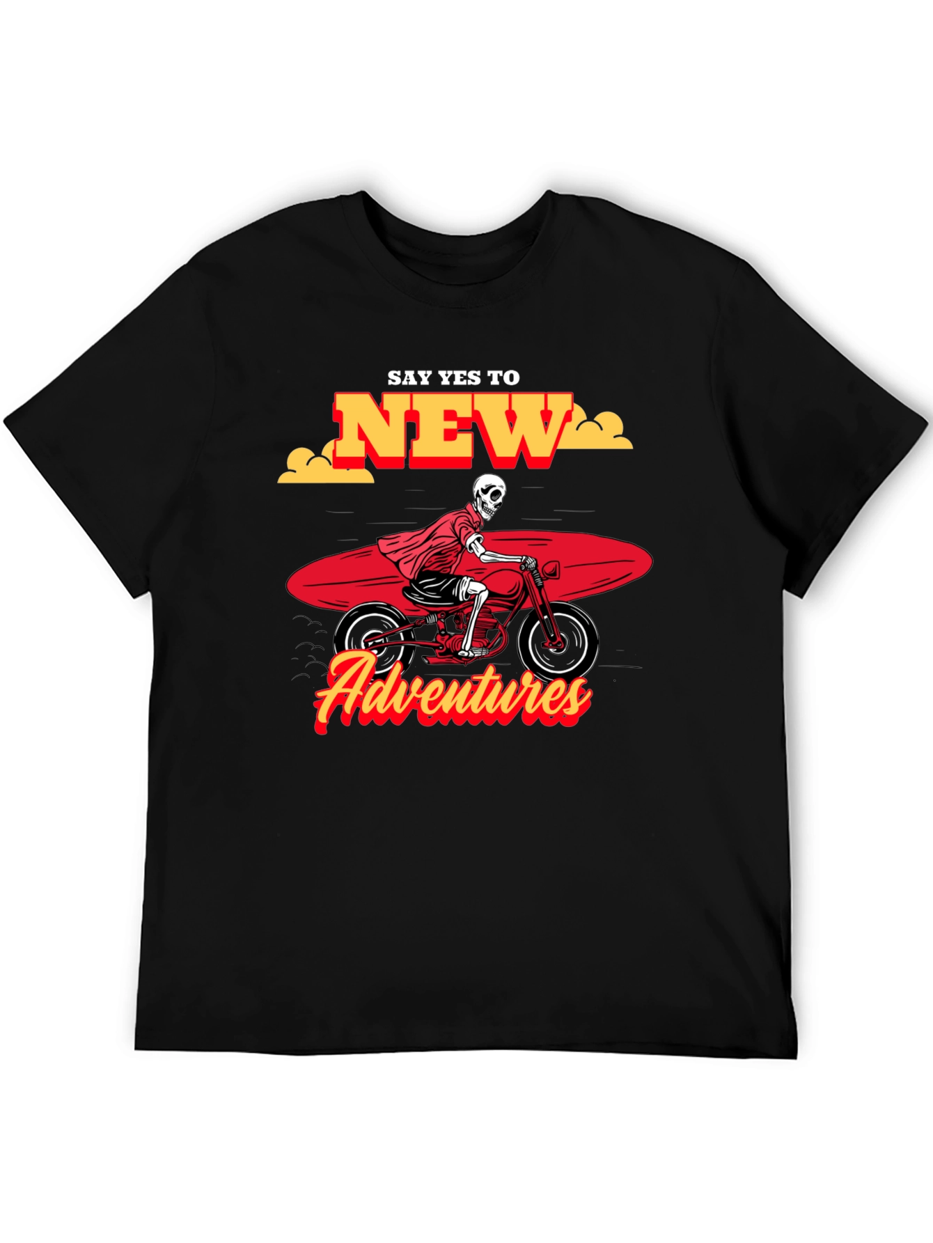 Adventure Seeker Black T-Shirt