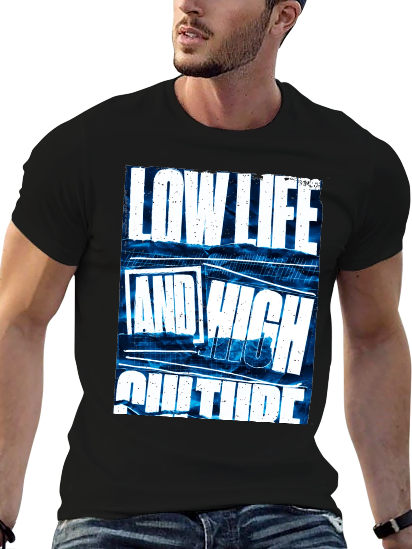 Low Life and High Culture Graphic Tee