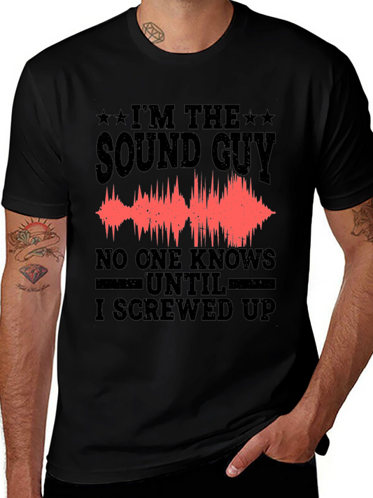 Sound Guy T-Shirt - Funny Audio Engineer Tee