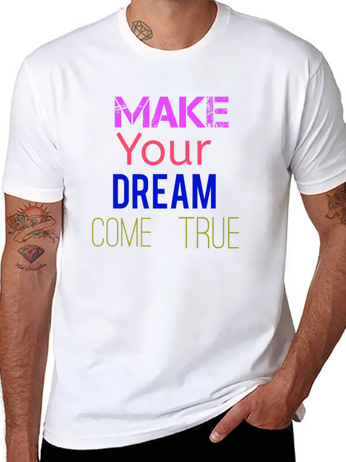 Dream Come True T-Shirt - Motivational Tee