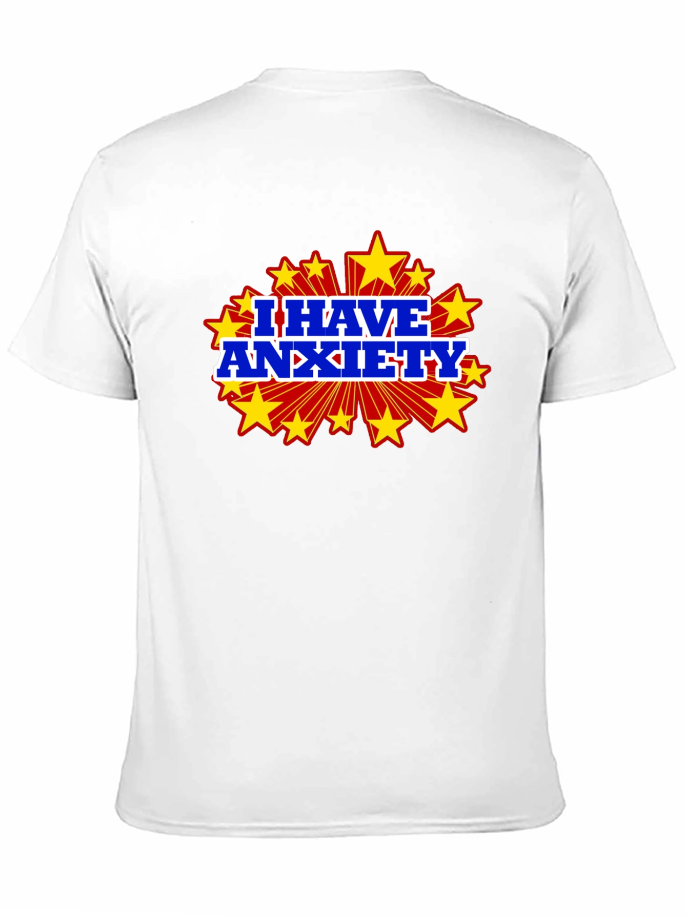 I Have Anxiety Graphic Tee - Black Cotton T-Shirt