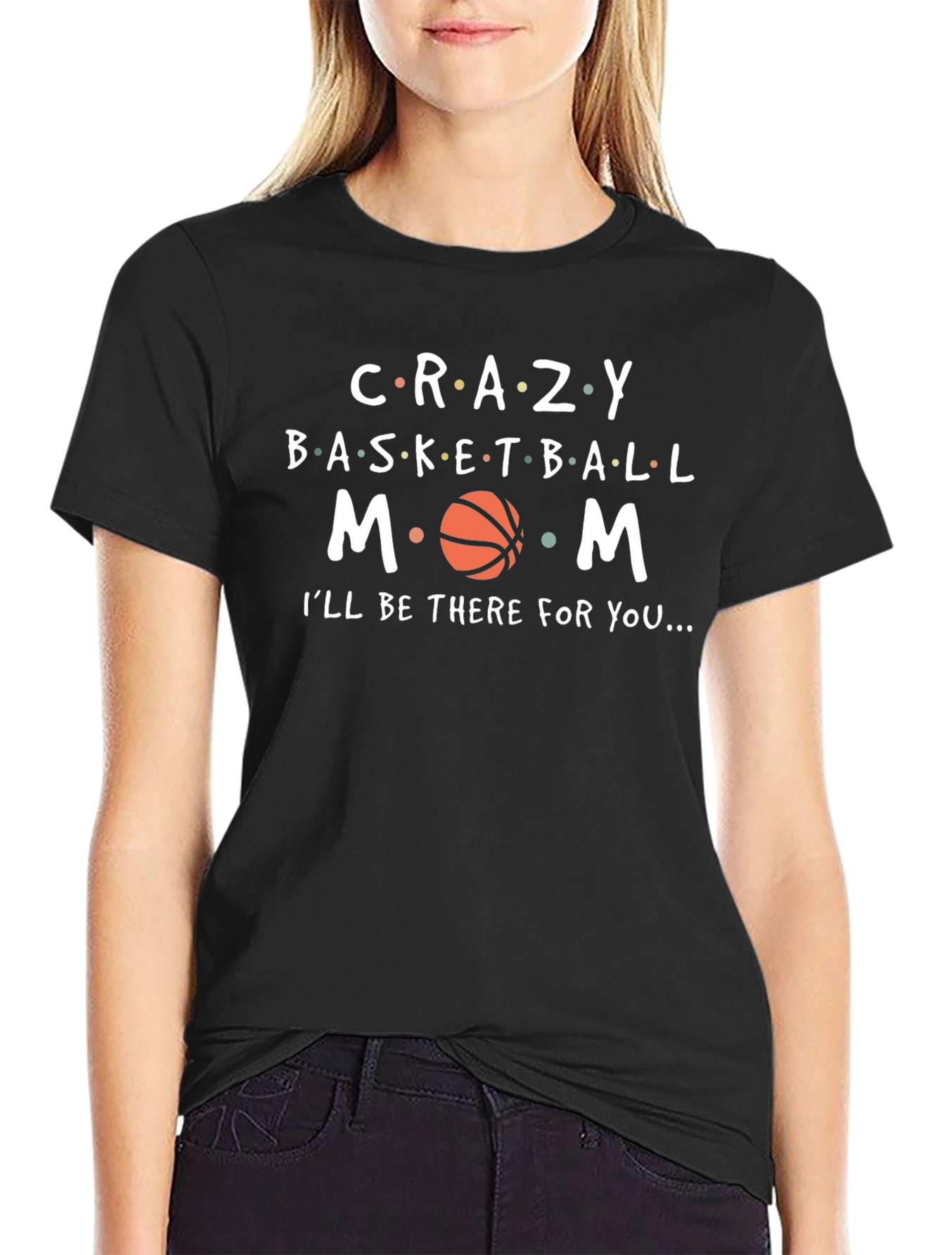 Crazy Basketball Mom T-Shirt