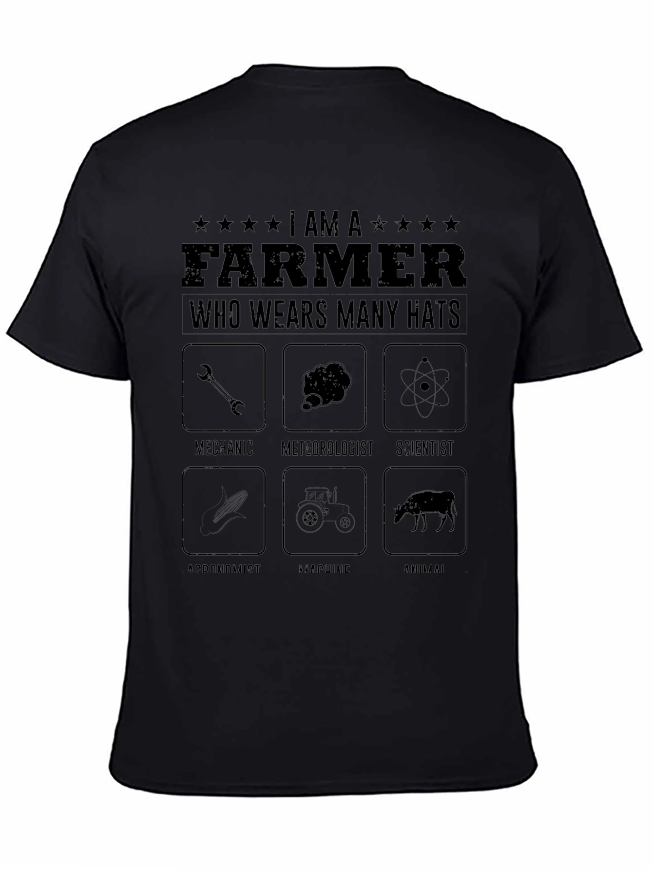 Farmer Multi-Role T-Shirt - Mechanic Scientist Agronomist