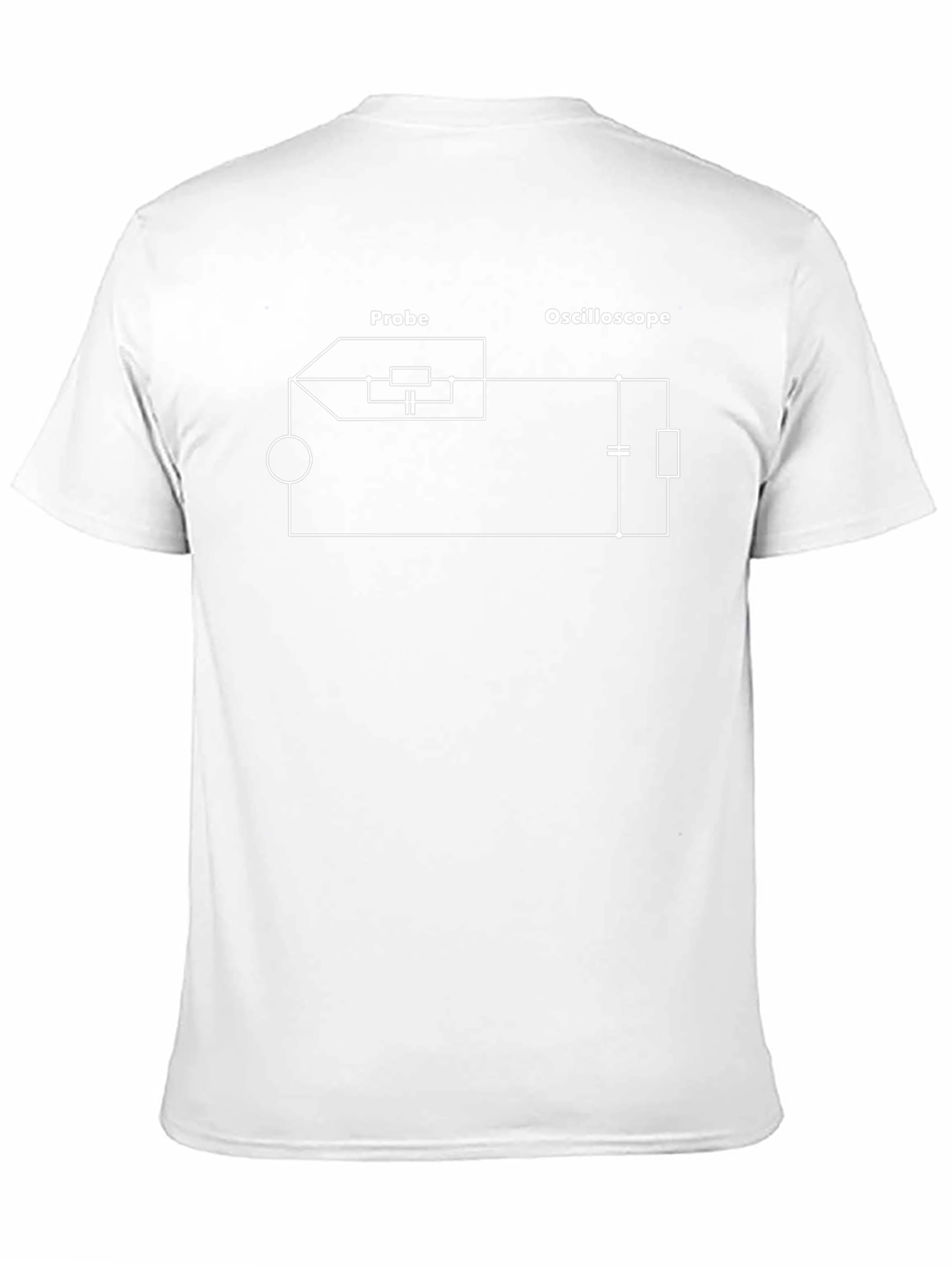 Oscilloscope Circuit T-Shirt - Electronic Engineer Tee