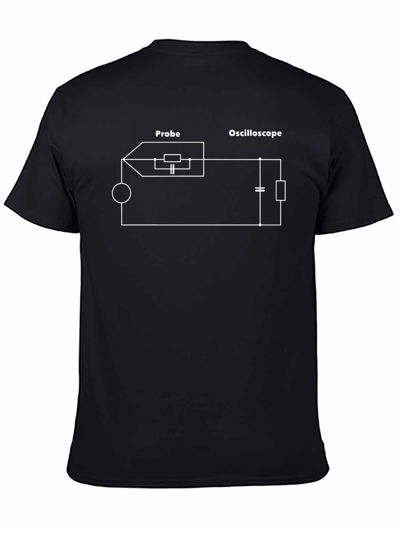 Oscilloscope Circuit T-Shirt - Electronic Engineer Tee