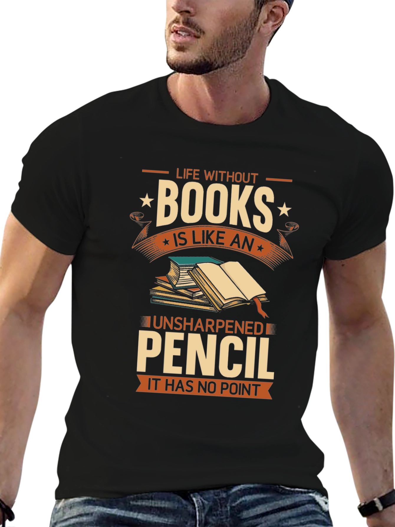 Life Without Books T-Shirt