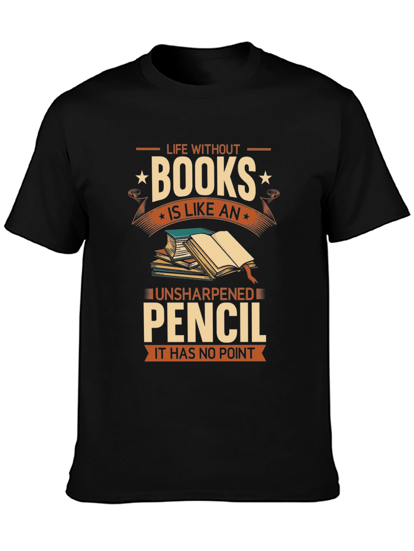Life Without Books T-Shirt