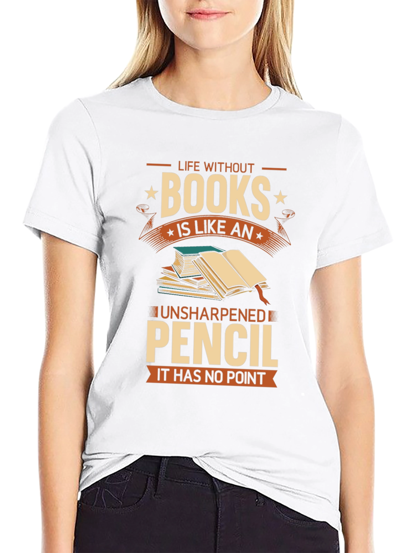 Life Without Books T-Shirt