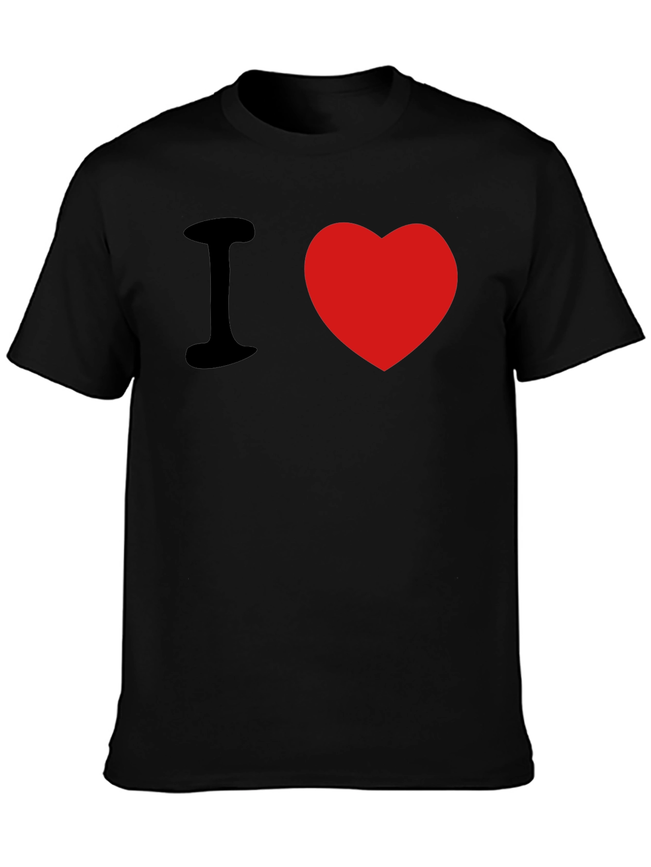 I Heart T-Shirt - Stylish Cotton Blend Tee