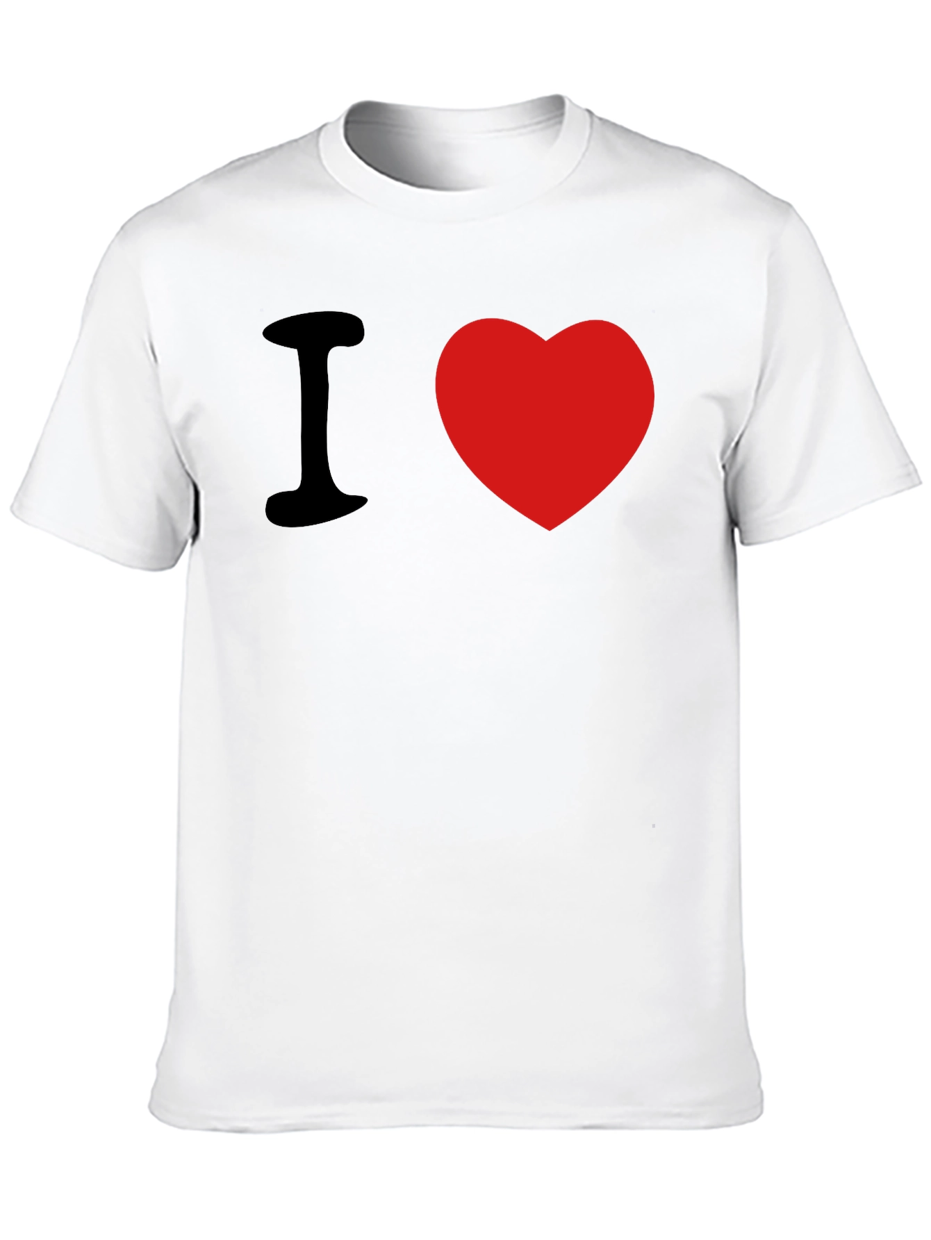 I Heart T-Shirt - Stylish Cotton Blend Tee