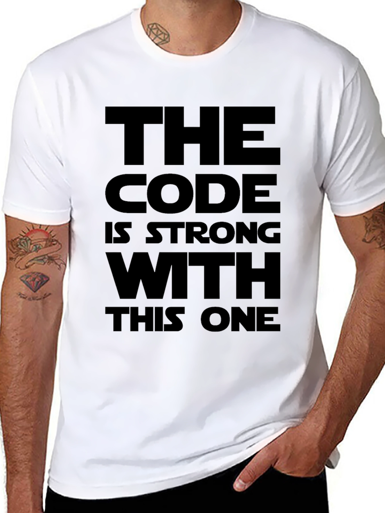 The Code Is Strong With This One T-Shirt