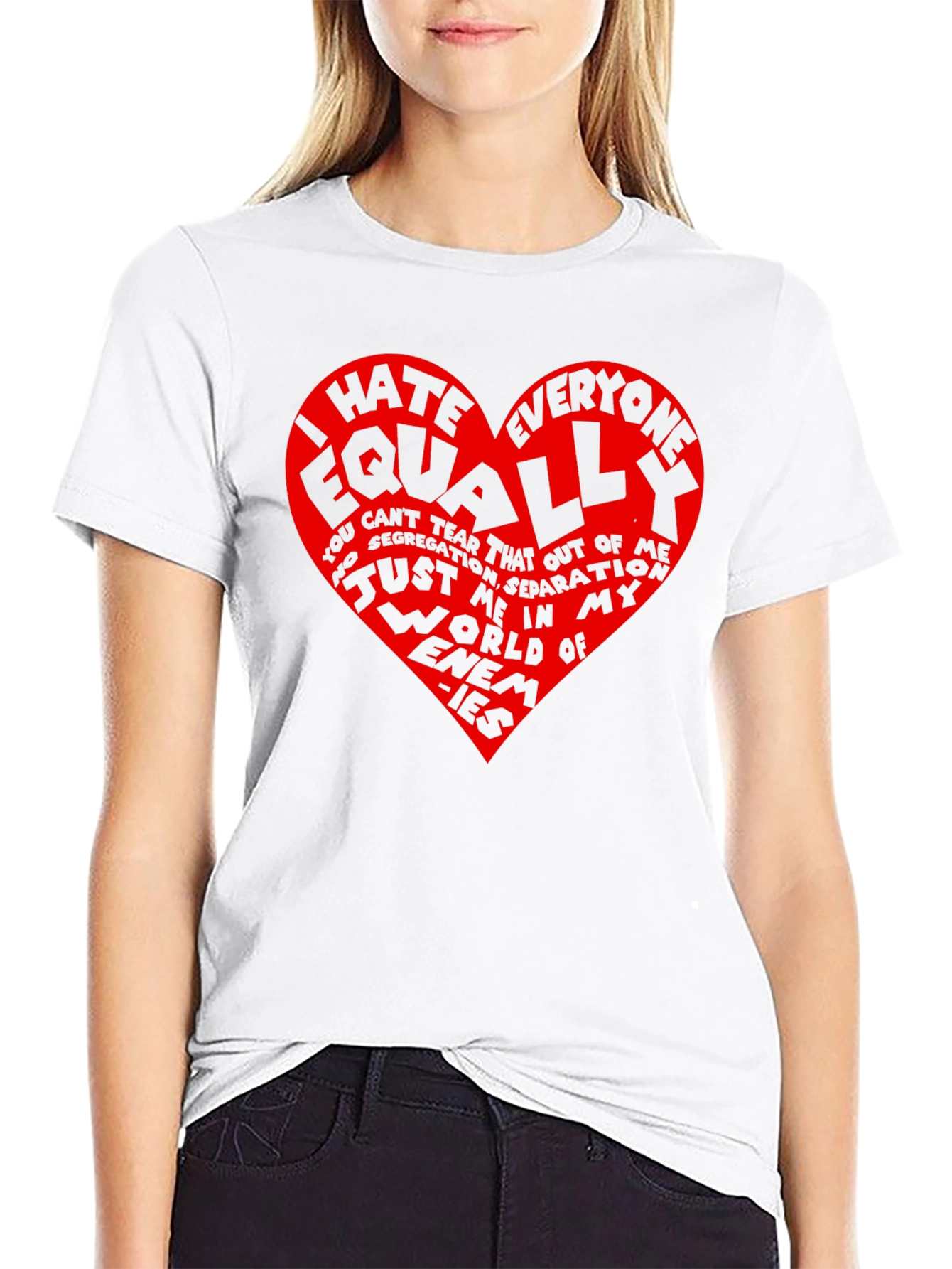 I Hate Everyone Equally Graphic Tee