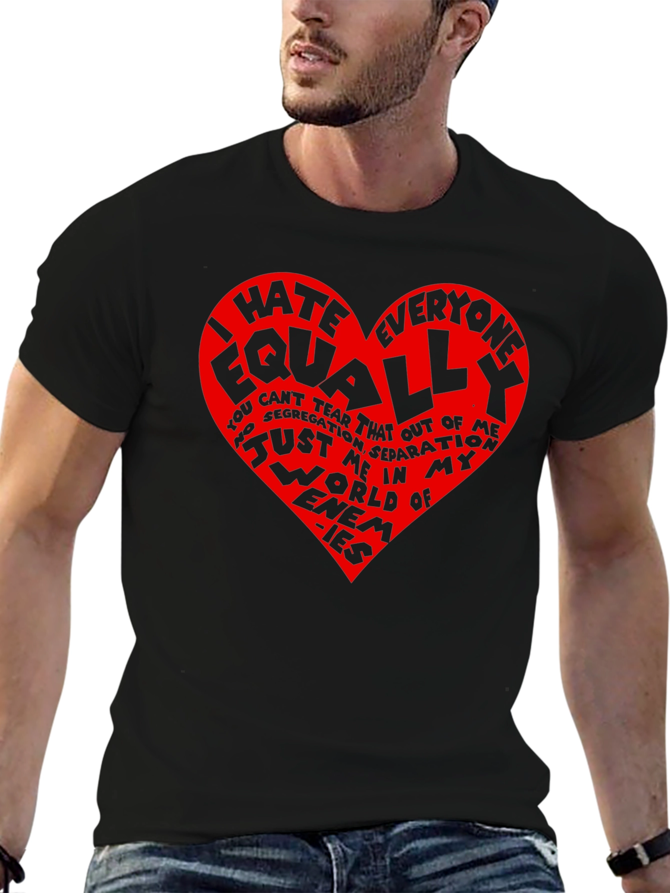 I Hate Everyone Equally Graphic Tee