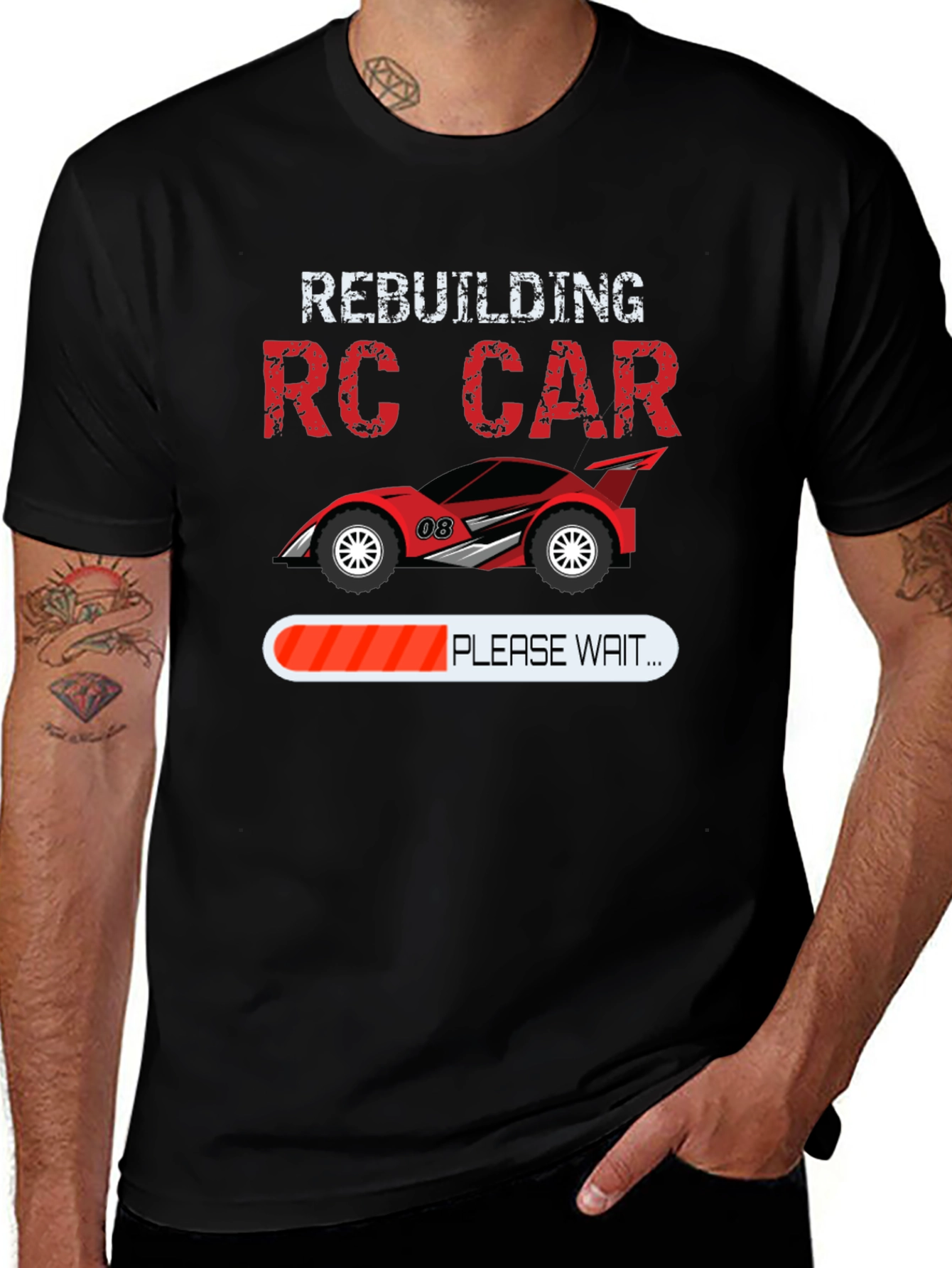 Rebuilding RC Car Graphic T-Shirt
