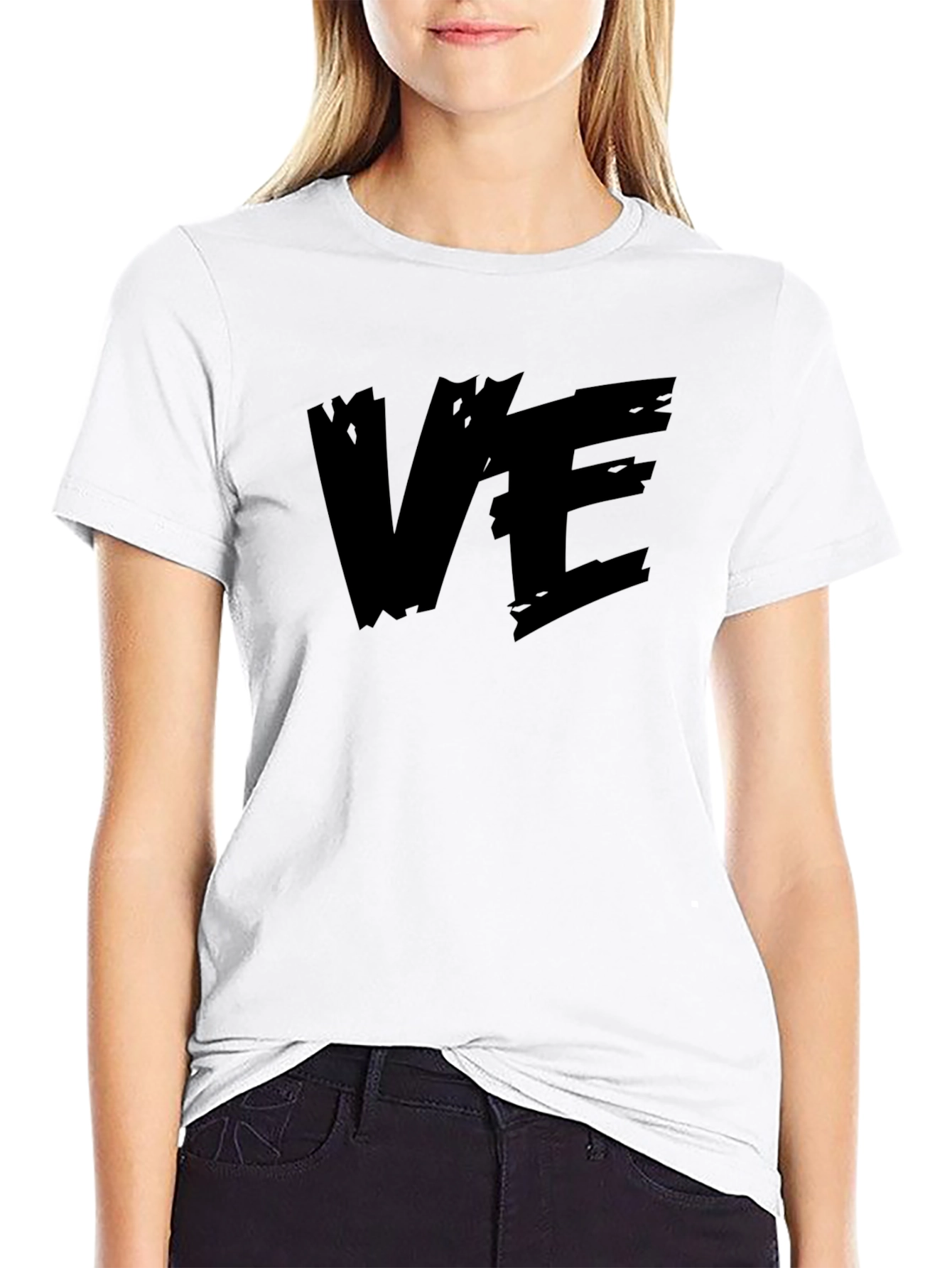 Black VE Graphic T-Shirt