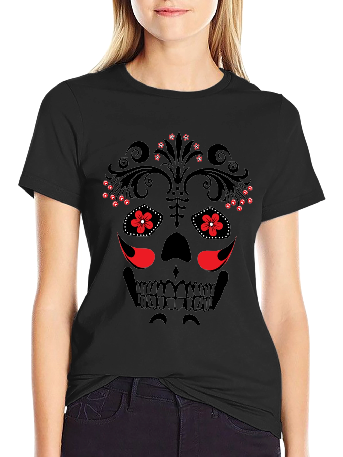 Sugar Skull T-Shirt - Dia de los Muertos