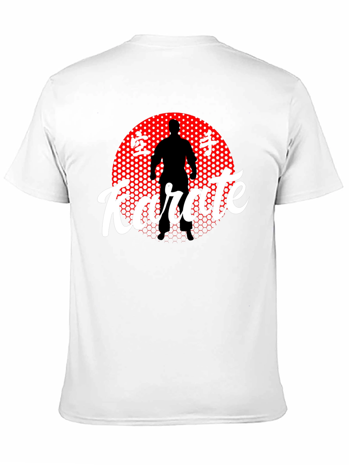 Karate Silhouette Graphic T-Shirt - Martial Arts Tee