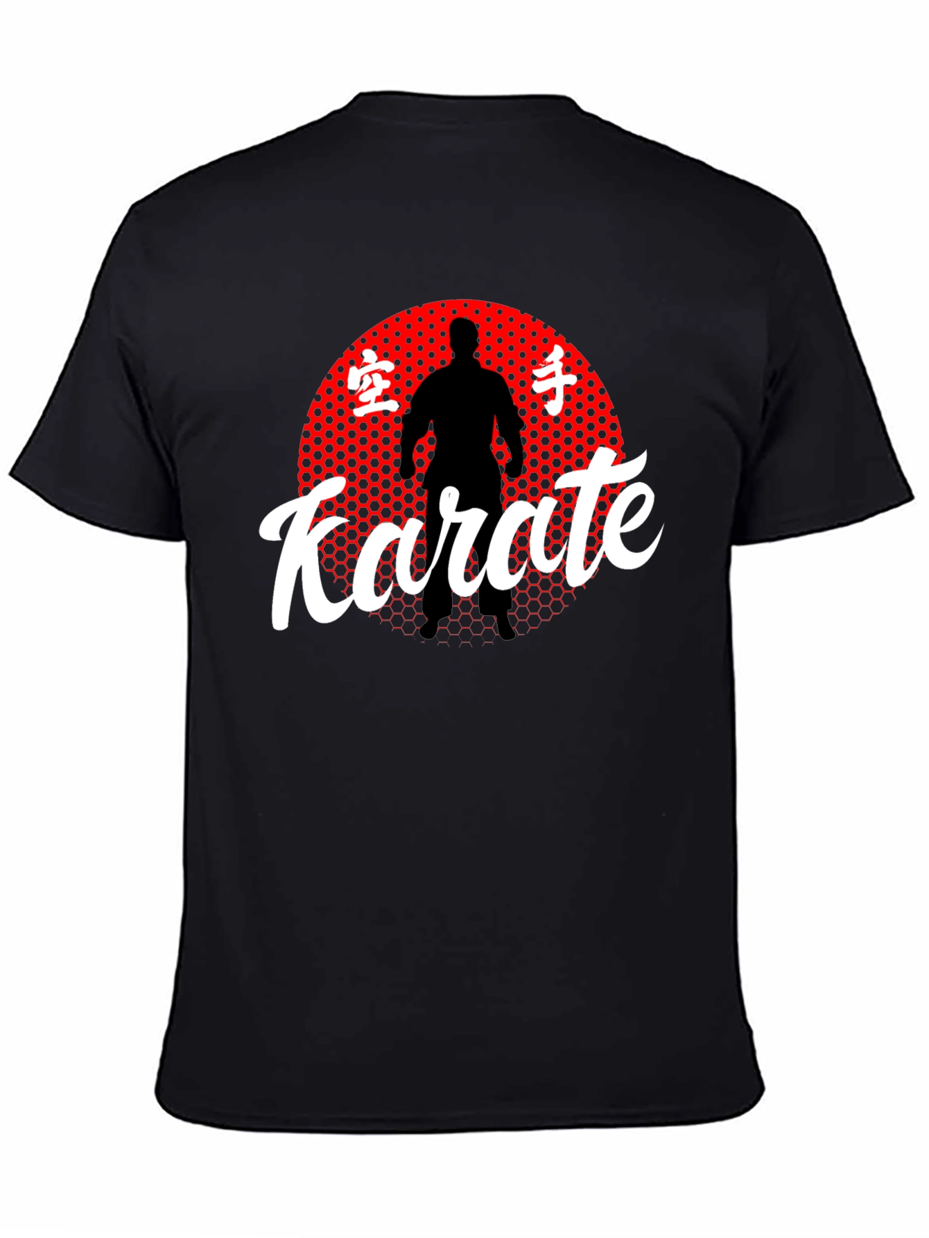 Karate Silhouette Graphic T-Shirt - Martial Arts Tee