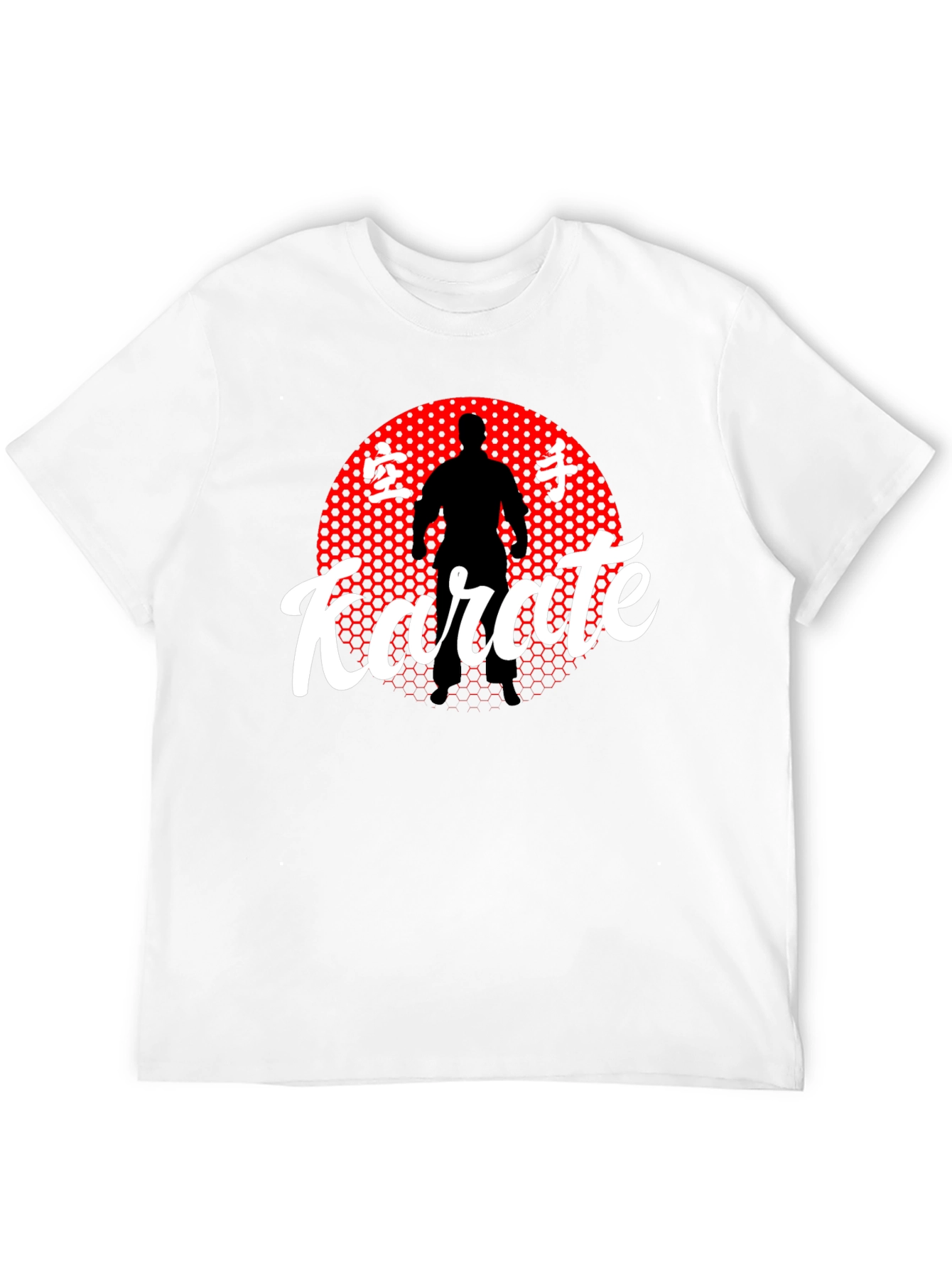 Karate Silhouette Graphic T-Shirt - Martial Arts Tee